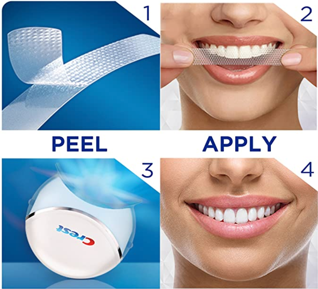 Teeth whitening strips deals